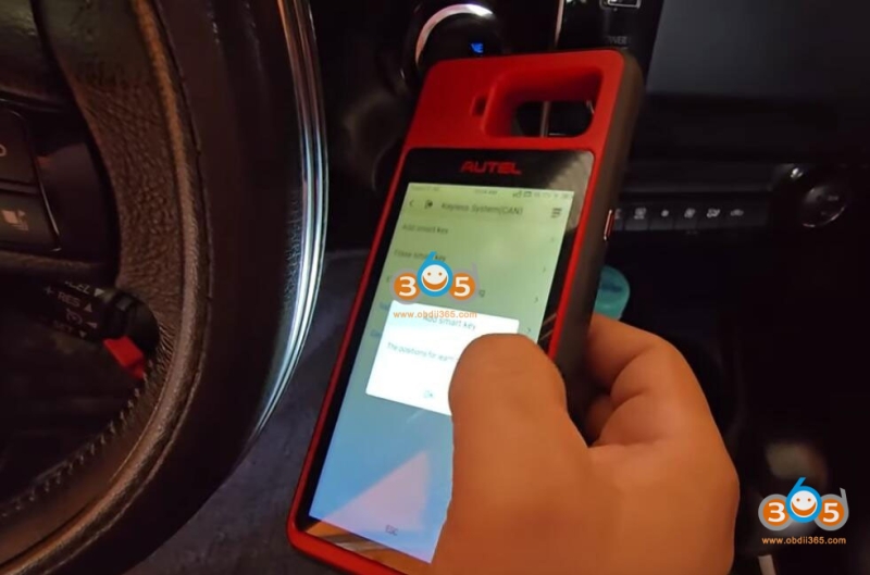 Autel KM100 Program 2023 Toyota Hilux All Smart Key Lost