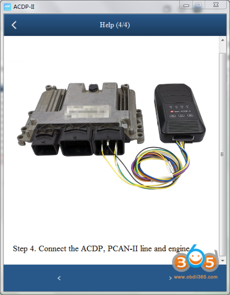 How to Read BMW MEVD17.2.7 DME ISN with Yanhua ACDP2?
