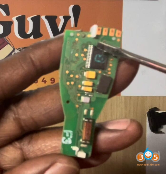 How to Unlock Mercedes NEC Key V57 with Autel IM508 & APB115?