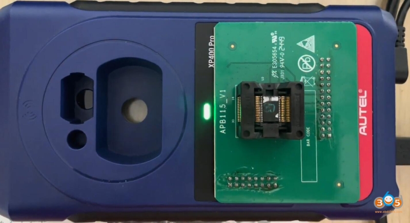 How to Unlock Mercedes NEC Key V57 with Autel IM508 & APB115?
