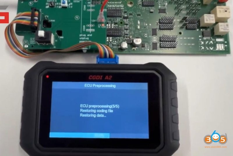 How to Use CGDI A2 to Program BMW G Series BDC2 Key?
