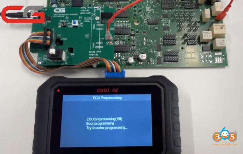 How to Use CGDI A2 to Program BMW G Series BDC2 Key?
