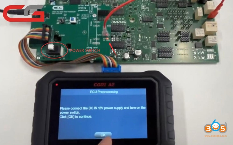 How to Use CGDI A2 to Program BMW G Series BDC2 Key?