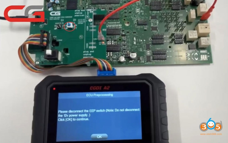 How to Use CGDI A2 to Program BMW G Series BDC2 Key?