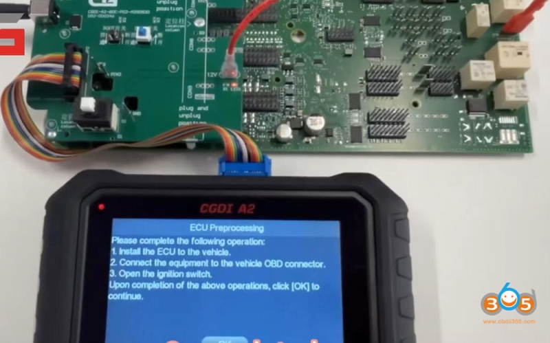 How to Use CGDI A2 to Program BMW G Series BDC2 Key?