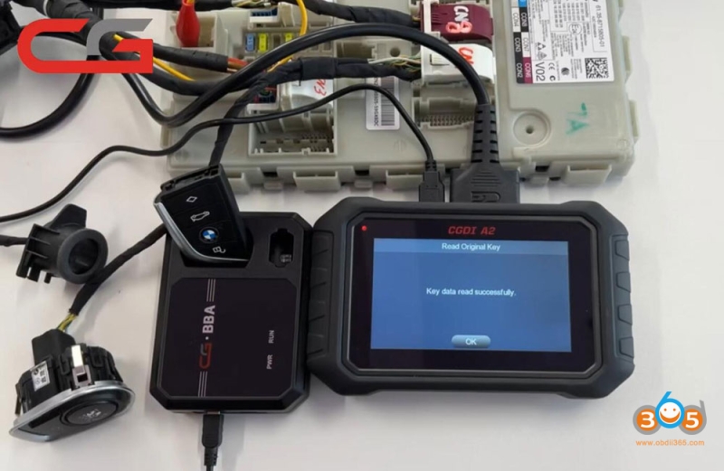 How to Use CGDI A2 to Program BMW G Series BDC2 Key?