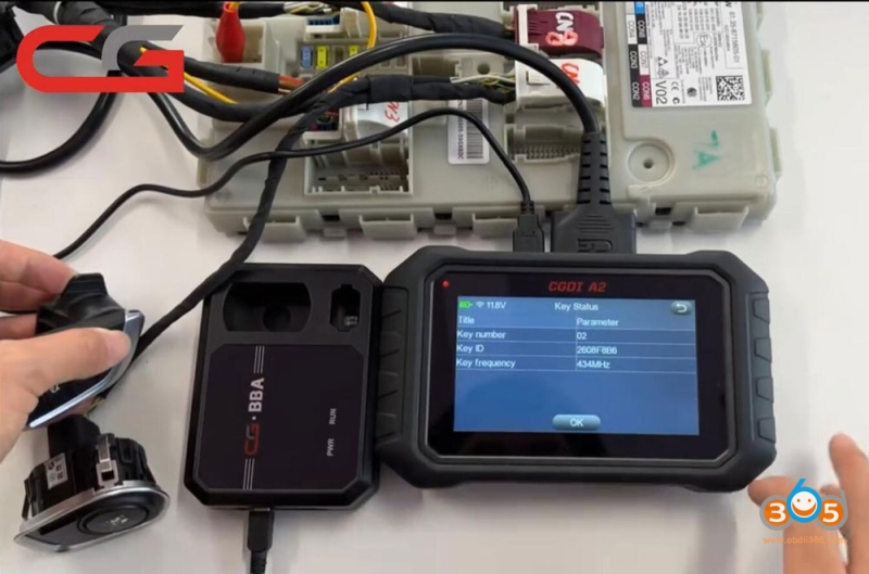 How to Use CGDI A2 to Program BMW G Series BDC2 Key?