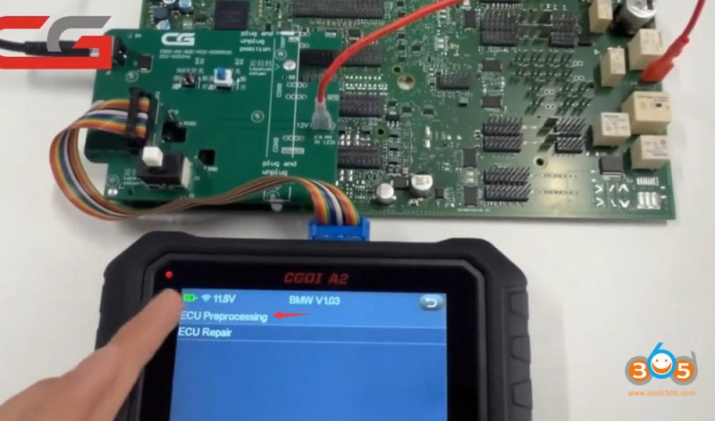 How to Use CGDI A2 to Program BMW G Series BDC2 Key?