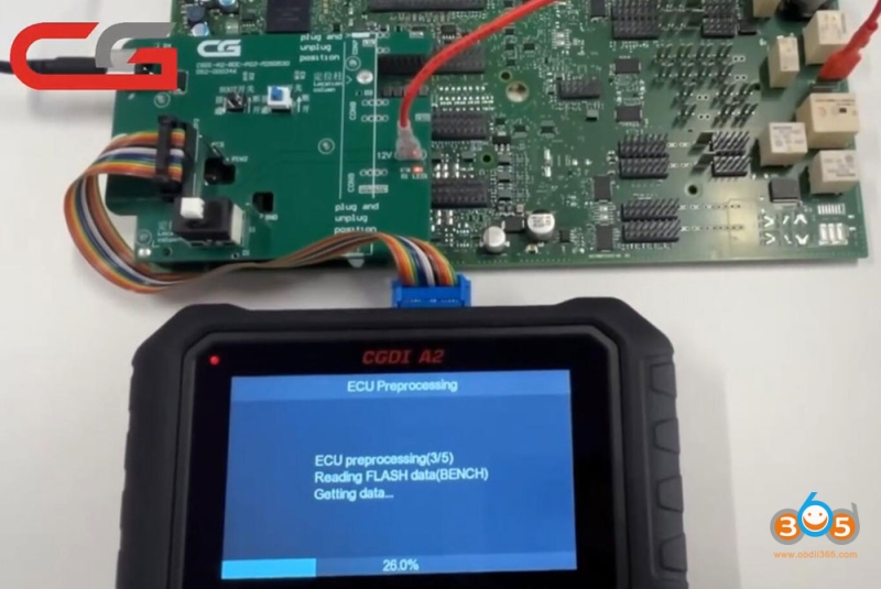 How to Use CGDI A2 to Program BMW G Series BDC2 Key?