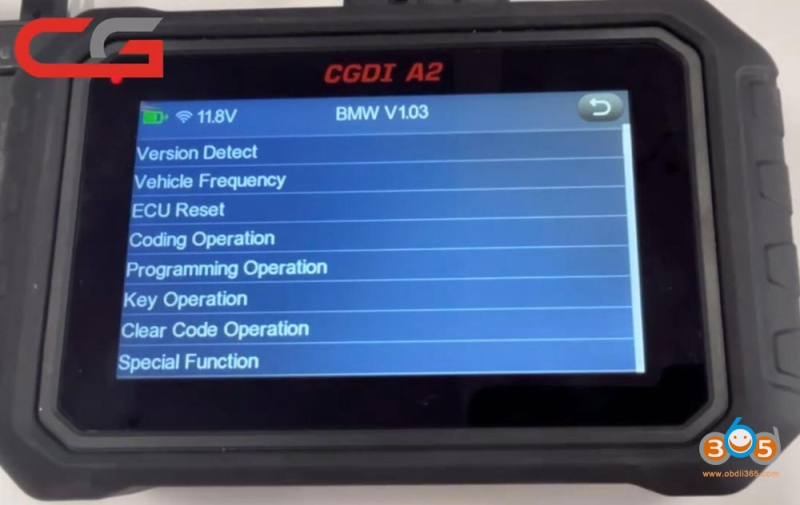 How to Use CGDI A2 to Program BMW G Series BDC2 Key?
