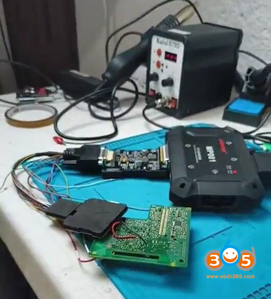 OBDSTAR G3 Read Nissan B18/T33 PIN Code via RH850 Adapter
