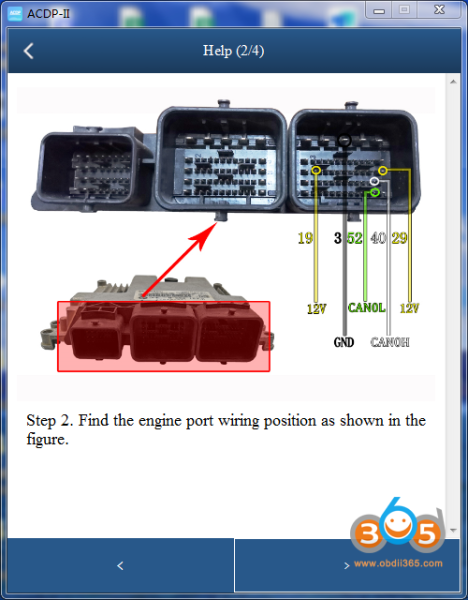 Read BMW MEV17.2.2 DME ISN Code with Yanhua ACDP