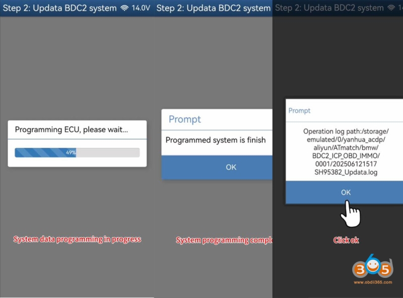 Yanhua ACDP BMW BDC2 Module Abnormal Repair Guide