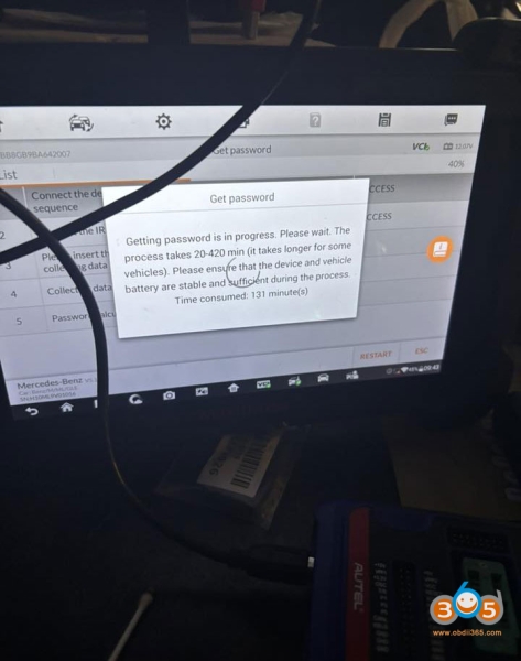 How to Solve Autel IM608 Benz VVDI BE Key Invalid Problem?
