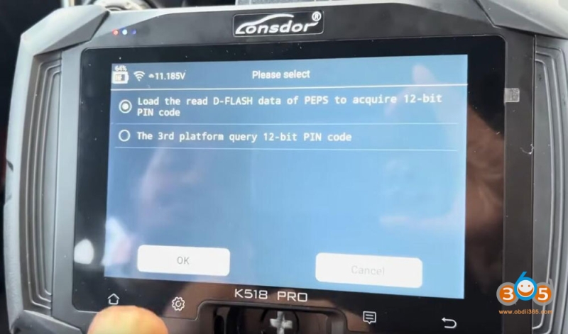 Lonsdor K518 Pro Adds 2023 Lexus LX600 Smart Key with 30 PIN Cable