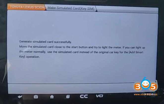 OBDSTAR Program 2024 Toyota Tacoma All Smart Keys Lost via 30 PIN Cable