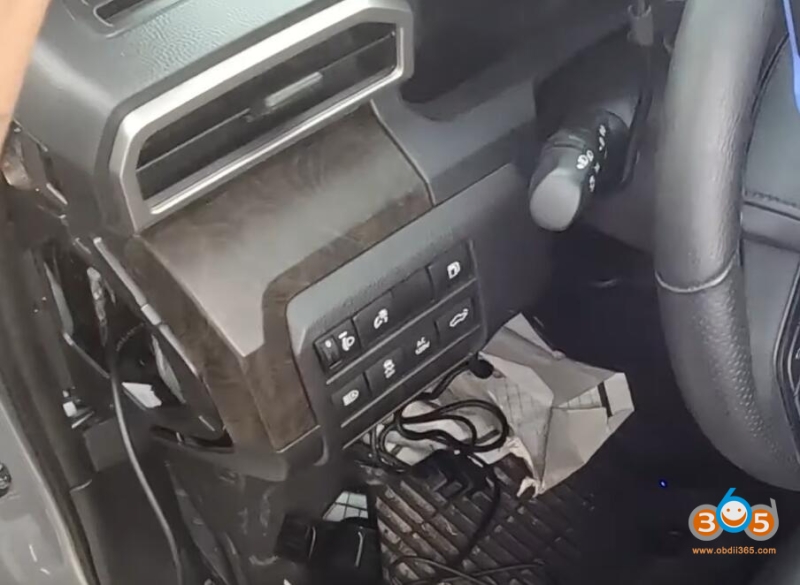 OBDSTAR Program 2024 Toyota Tacoma All Smart Keys Lost via 30 PIN Cable