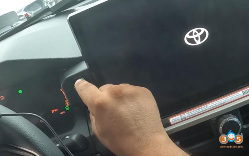 OBDSTAR Program 2024 Toyota Tacoma All Smart Keys Lost via 30 PIN Cable