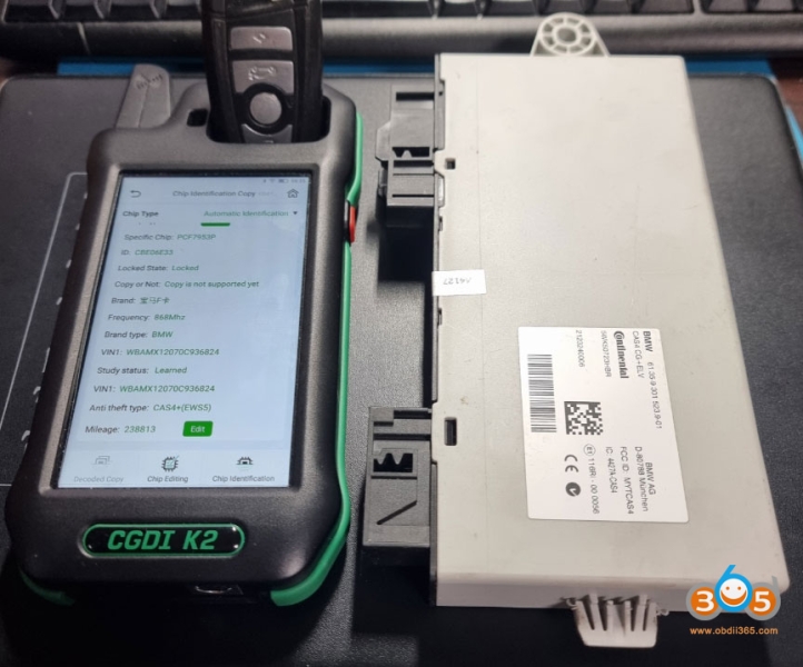 Read BMW EDC17C50 ISN Code with Yanhua ACDP or CGDI BMW?