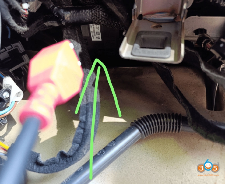 Renault Master III SGW Security Gateway Location