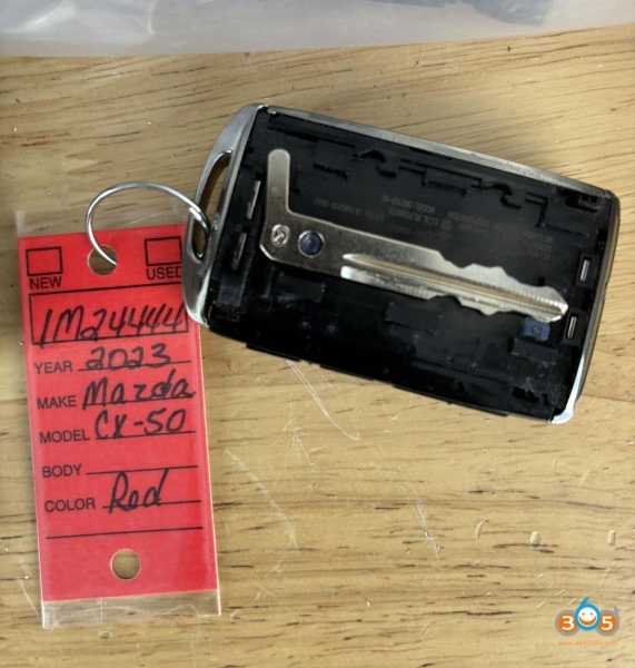 Autel IM508 Adds Mazda CX-50 2023 Smart Key