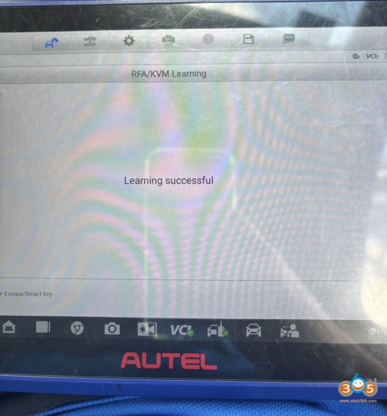Autel IM608 2020 Range Rover Evoque Remote Start Not Working?