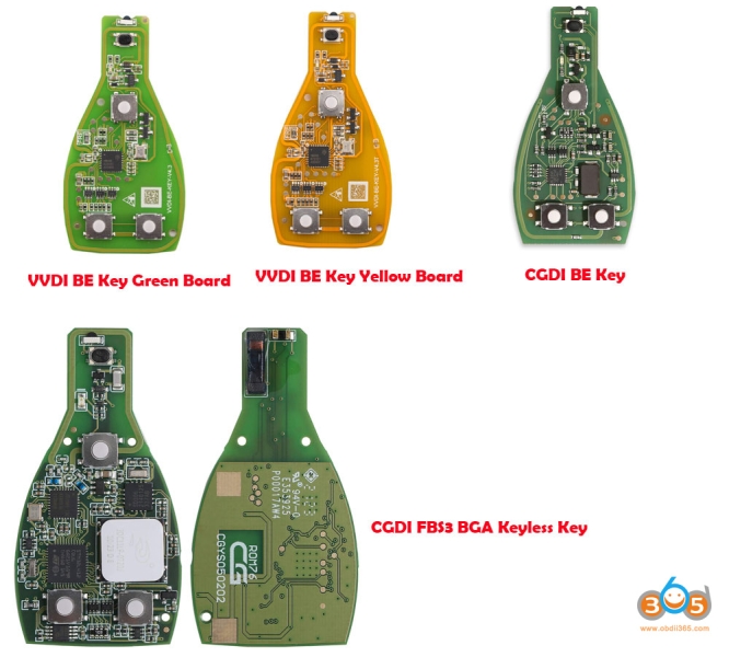 CGDI Prog MB Compatible Key List
