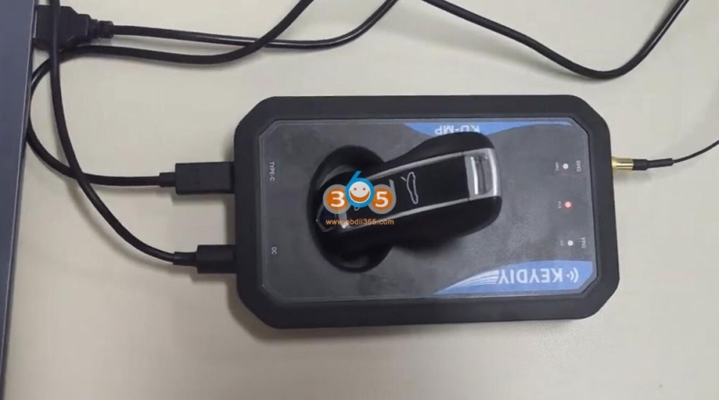 How to Add 2024 Porsche MLB Key by Keydiy KD-X4 and KD-MP?