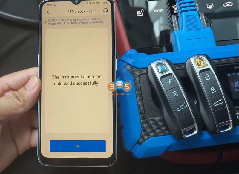 How to Add 2024 Porsche MLB Key by Keydiy KD-X4 and KD-MP?