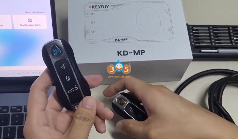 How to Add 2024 Porsche MLB Key by Keydiy KD-X4 and KD-MP?