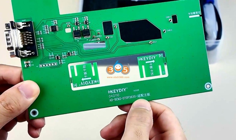 How to Install Keydiy Audi IMMO5 BCM2 Encrypted Adapter for KD-X4?