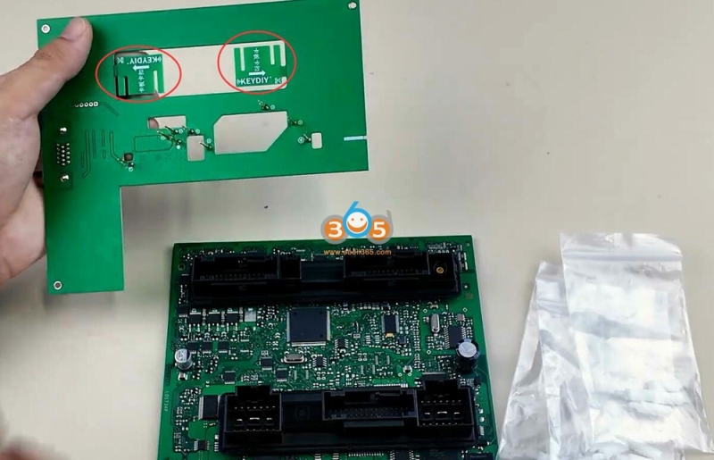 How to Install Keydiy Audi IMMO5 BCM2 Encrypted Adapter for KD-X4?
