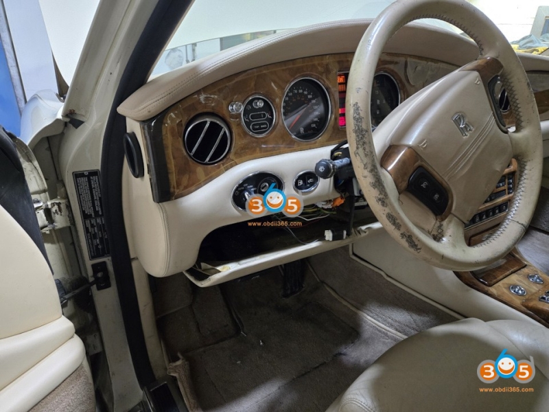 How to Program Rolls Royce Silver Seraph EWS3 All Keys Lost?