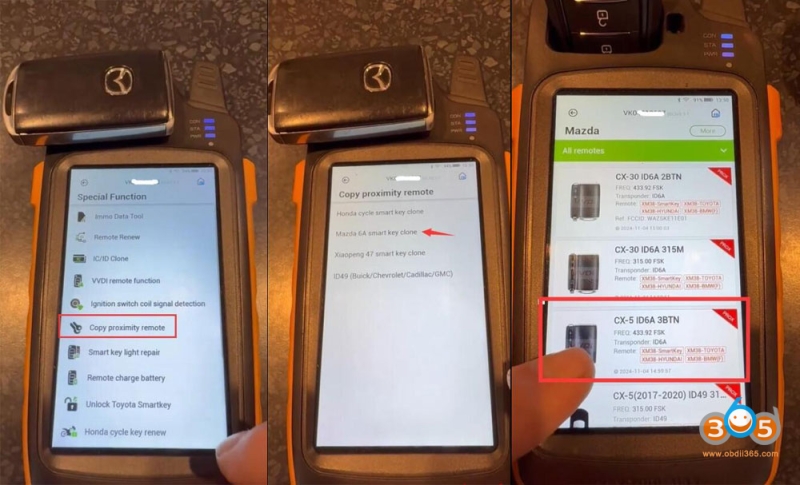 Possible to Program 2024 Mazda CX-5 Key with Autel IM508?