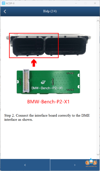 Yanhua ACDP BMW EDC17CP45 ISN Wiring Diagram