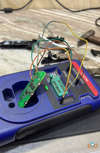 Autel IM608 II Adds BMW X1 2024 BDC3 Key Successfully