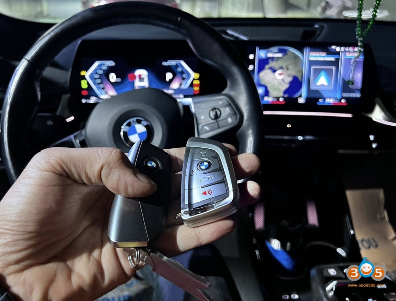 Autel IM608 II Adds BMW X1 2024 BDC3 Key Successfully