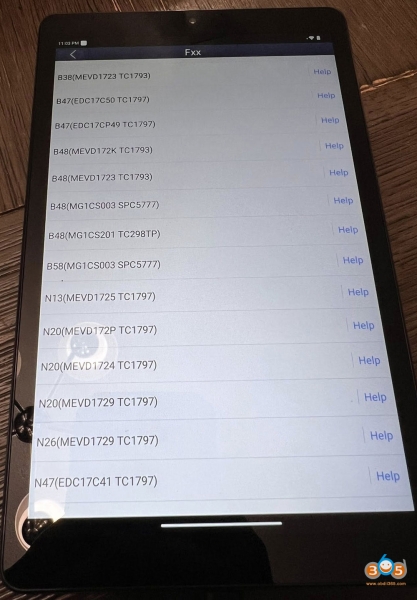 How to Quick Search BMW DME Type by VIN?