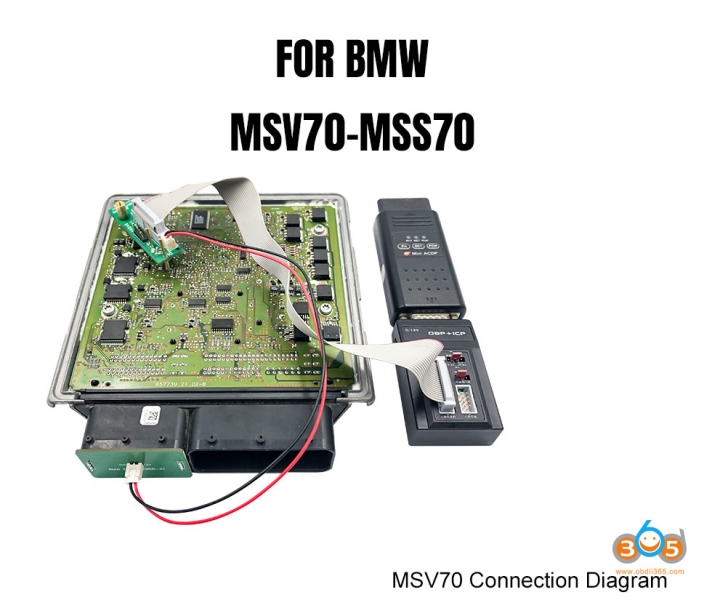 How to Read BMW MSV70 DME ISN Code with Yanhua ACDP?