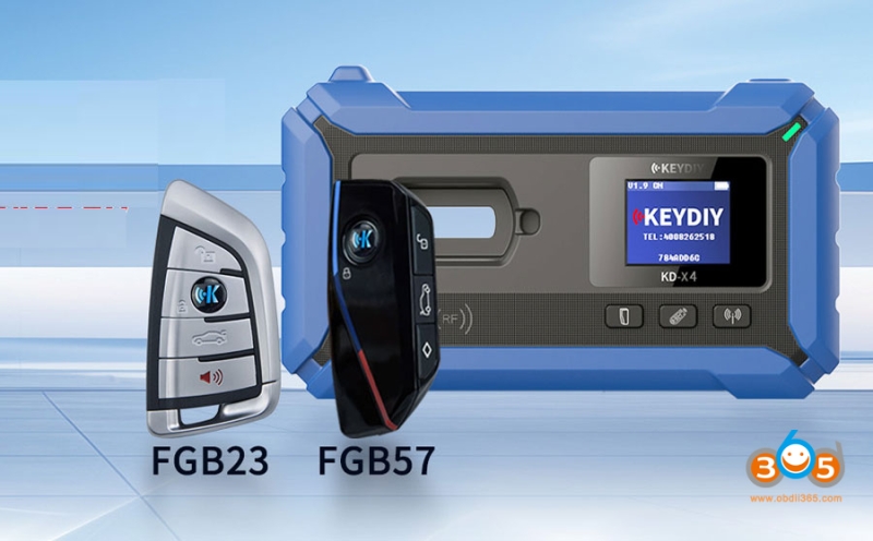 How to Use Keydiy KD-X4 to Add BMW G Series BDC3 Key?