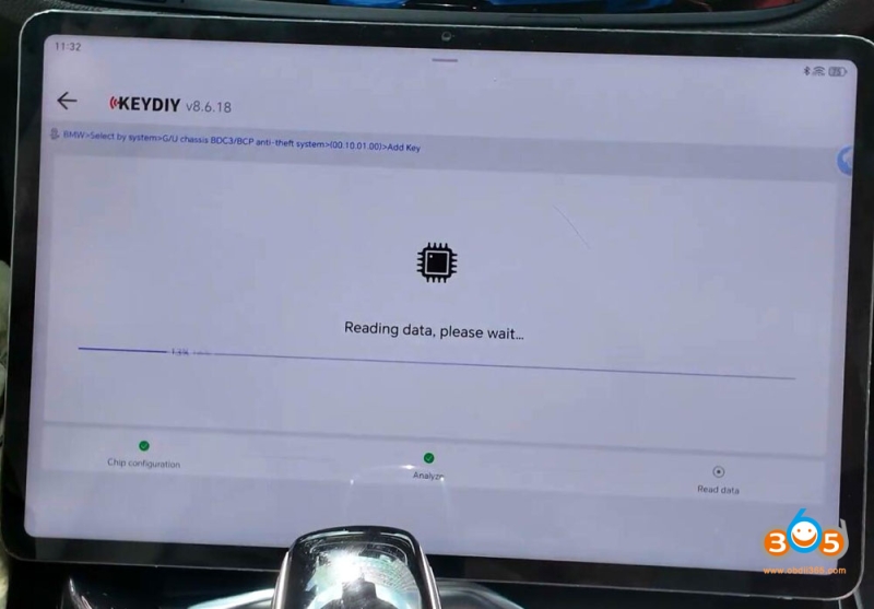 How to Use Keydiy KD-X4 to Add BMW G Series BDC3 Key?