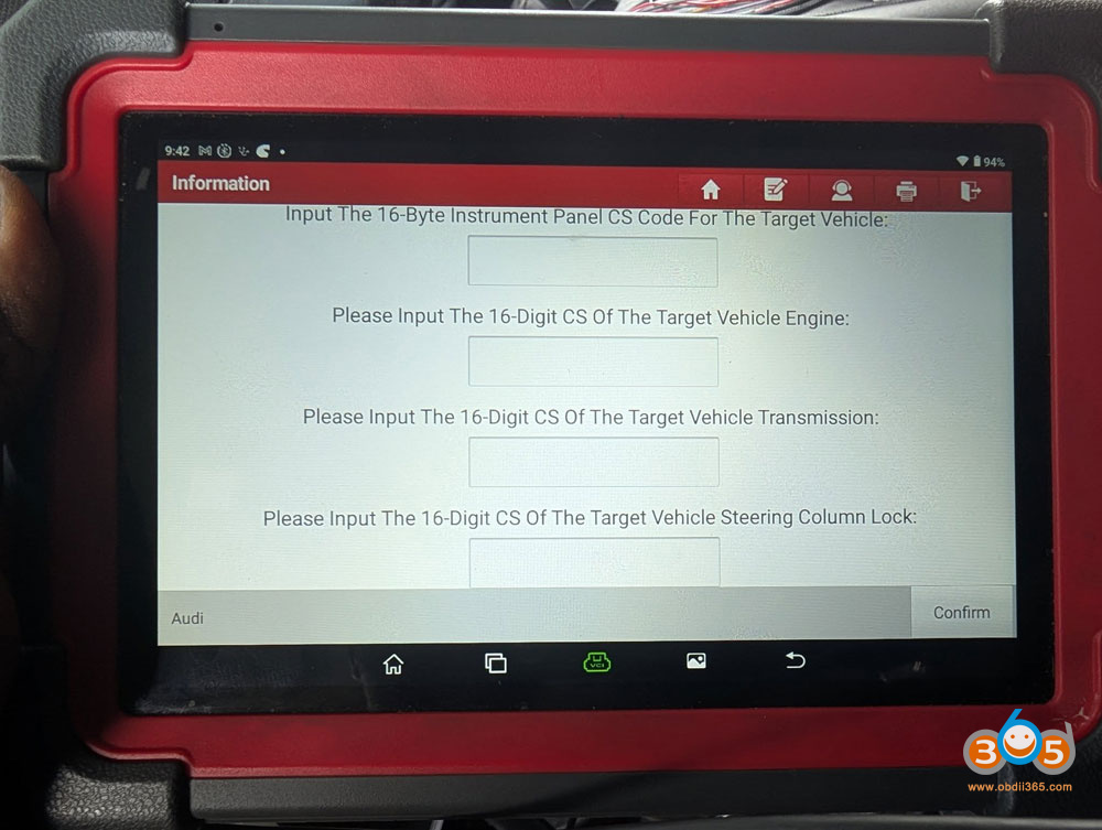Launch X431 Mqb48 Akl Sync Data 1
