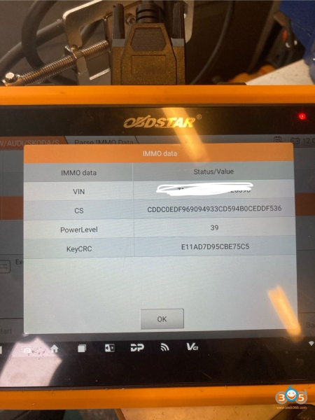 OBDSTAR G3 Program Skoda Octavia 2015 All Keys Lost with RH850 Kit