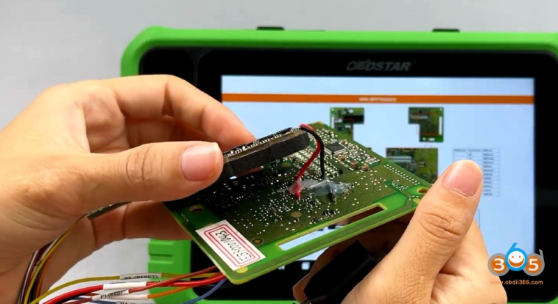 OBDSTAR G3 Read 2021- Mitsubishi Outlander HFM Pin Code with RH850 Adapter
