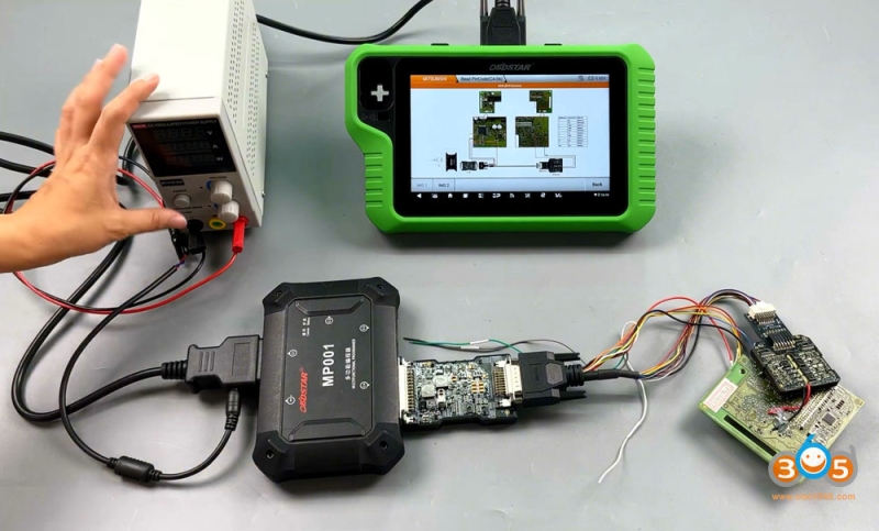OBDSTAR G3 Read 2021- Mitsubishi Outlander HFM Pin Code with RH850 Adapter