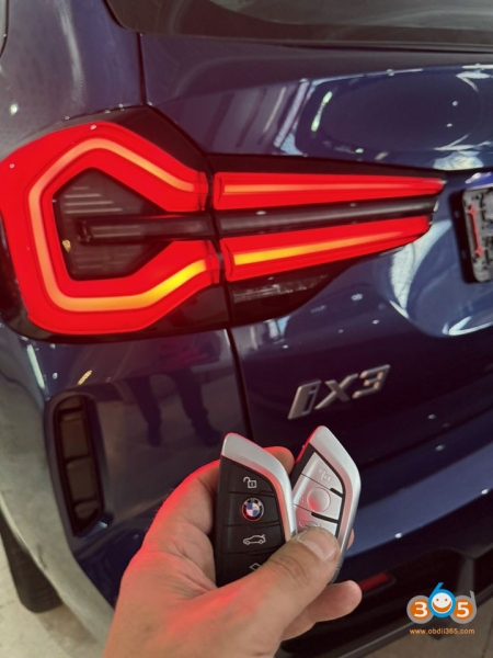 Autel IM608 Adds BMW iX3 2023 BDC3 Key