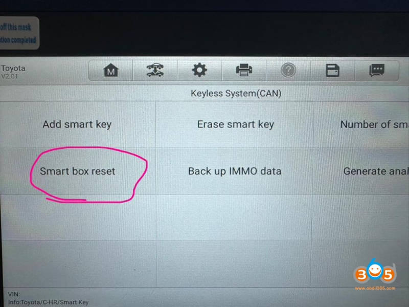 Autel IM608 Toyota CH-R 2023 All Keys Lost ECU Version is Not Supported?