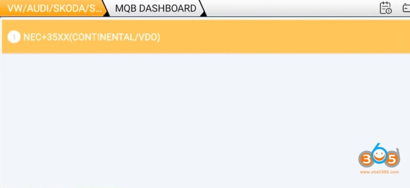 How to Add Seat Leon 2015 MQB Key with OBDSTAR G3?