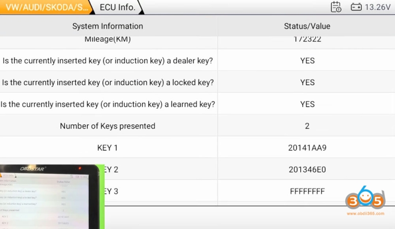 How to Add Seat Leon 2015 MQB Key with OBDSTAR G3?