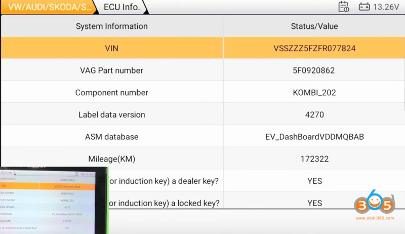 How to Add Seat Leon 2015 MQB Key with OBDSTAR G3?